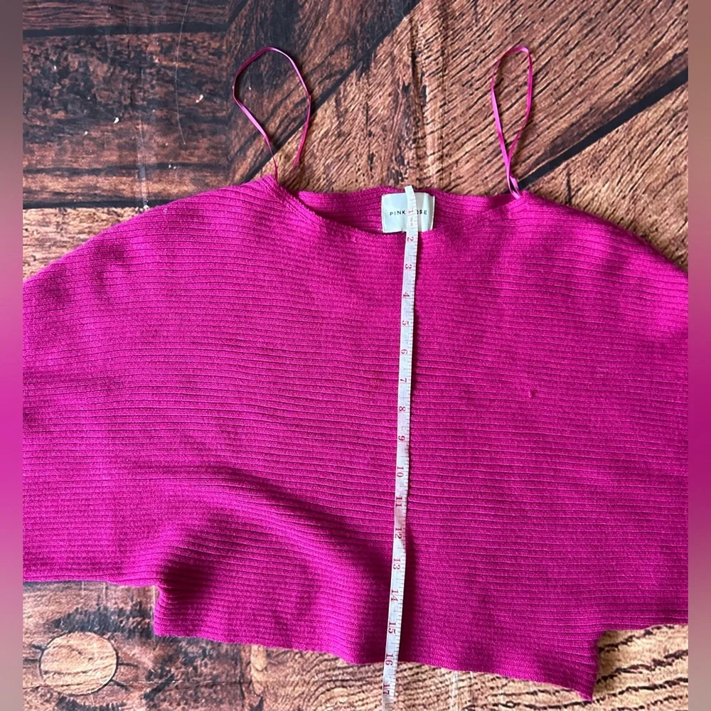 Pink Rose Fuchsia‎ Knit Top Women’s Size Small